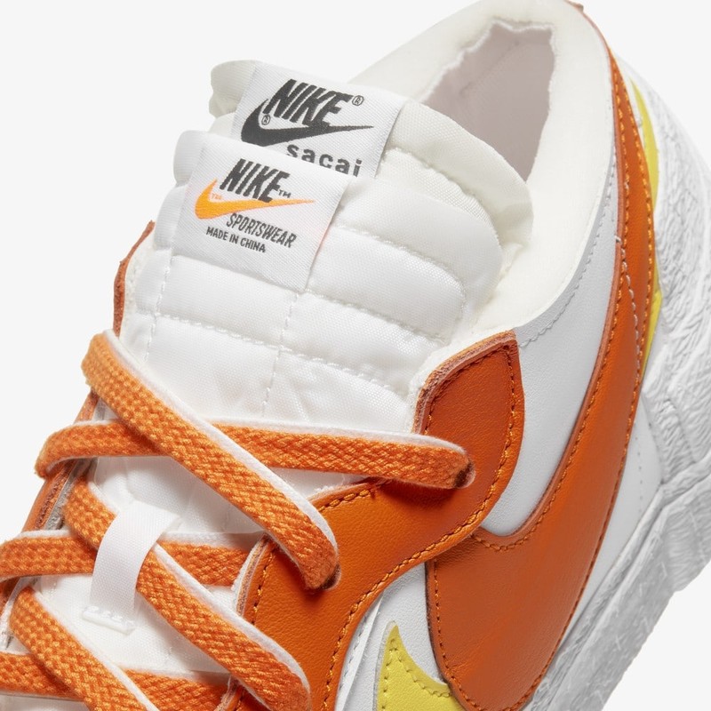 Sacai x Nike Blazer Low Magma Orange | DD1877-100 | Grailify